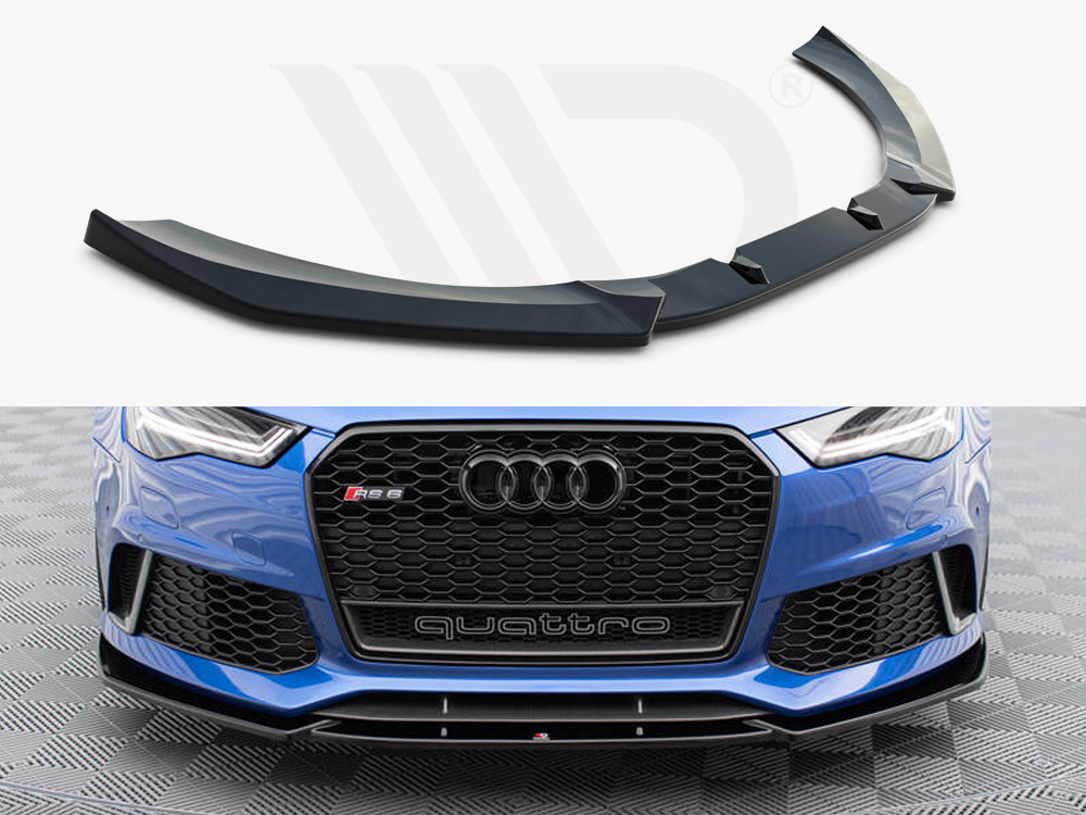 Maxton front splitter v4 audi rs6 c7 1 Maxton front splitter v4 audi rs6 c7