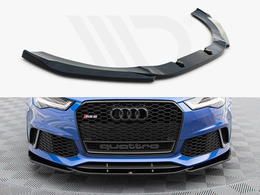 Maxton front splitter v3 audi rs6 c7 1 Maxton front splitter v3 audi rs6 c7