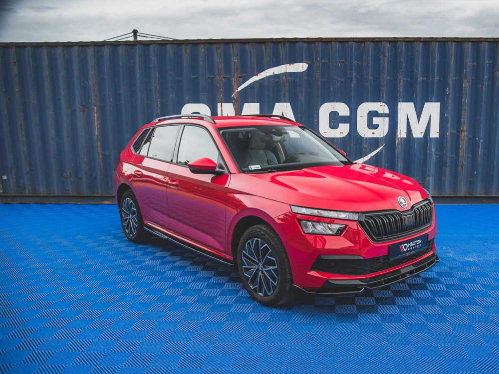 Maxton front splitter v1 skoda kamiq mk1 2 Maxton front splitter v1 skoda kamiq mk1 - image 2