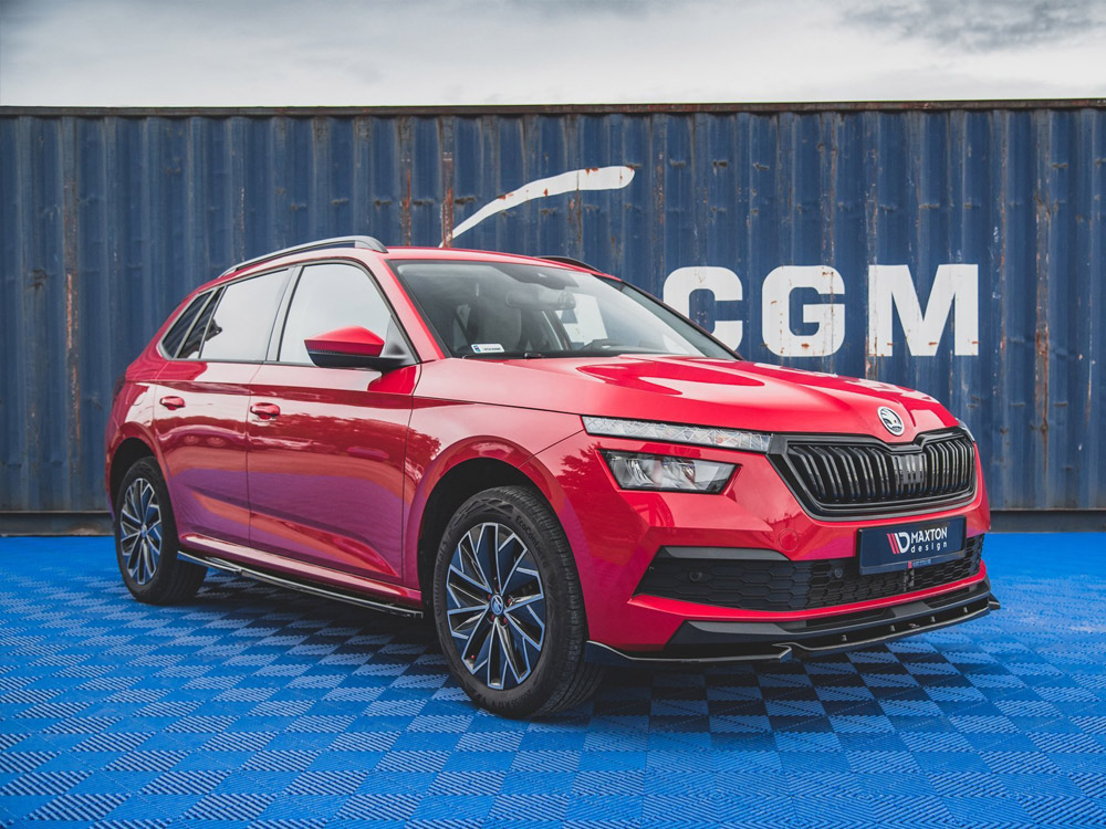 Maxton side skirts diffusers skoda kamiq mk1 2 Maxton side skirts diffusers skoda kamiq mk1 - image 2