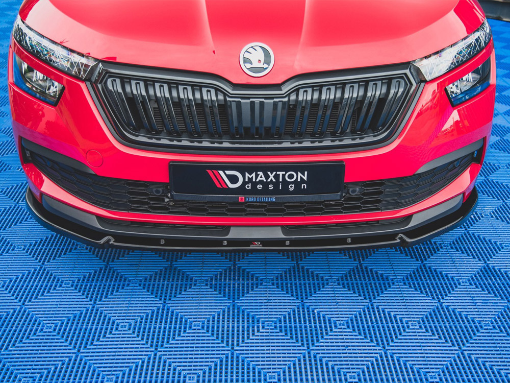 Maxton front splitter v2 skoda kamiq mk1 2 Maxton front splitter v2 skoda kamiq mk1 - image 2