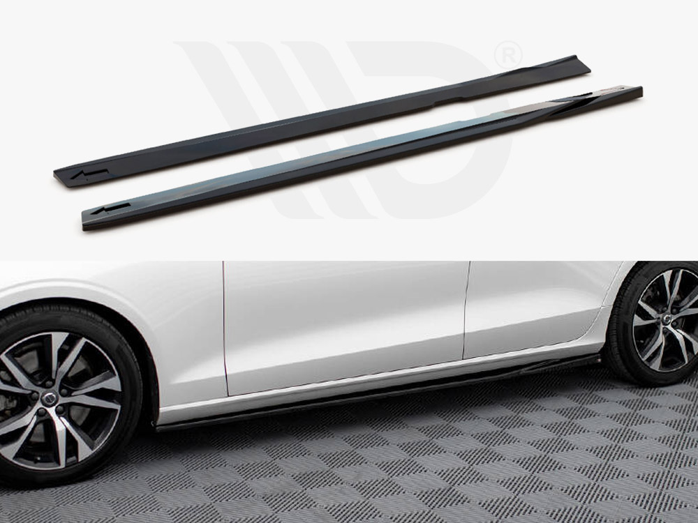 Maxton side skirts diffusers v1 volvo s60/v60 r-design mk3 1 Maxton side skirts diffusers v1 volvo s60/v60 r-design mk3