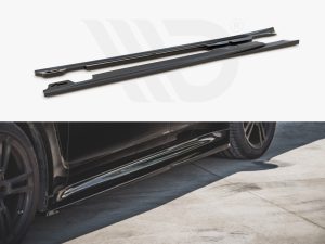 Maxton Side Skirts Diffusers V1 Porsche Panamera Turbo 970 Facelift Models (2013-2016)