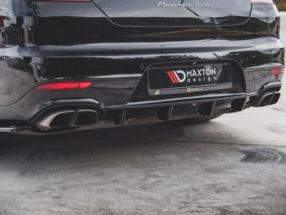 Maxton rear valance porsche panamera turbo 970 facelift models (2013-2016) 4 Maxton rear valance porsche panamera turbo 970 facelift models (2013-2016) - image 4