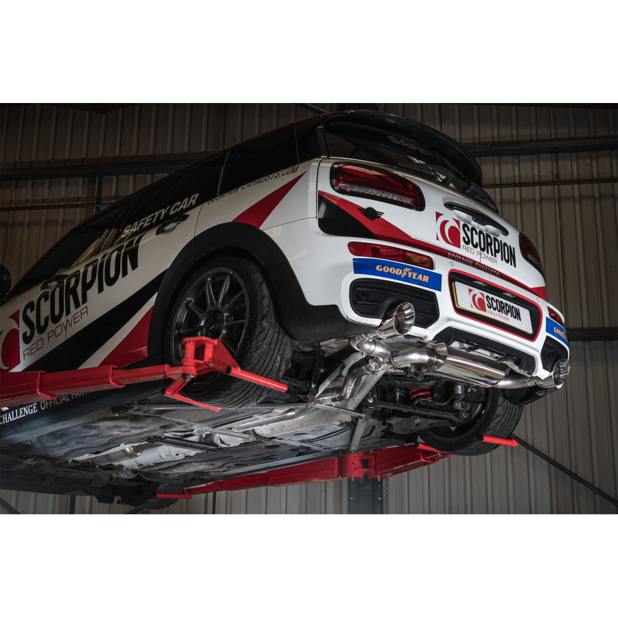 Scorpion mini clubman f54 cooper s tunr gpf-back exhaust (2019 - 2024) 3 Scorpion mini clubman f54 cooper s tunr gpf-back exhaust (2019 - 2024) - image 3
