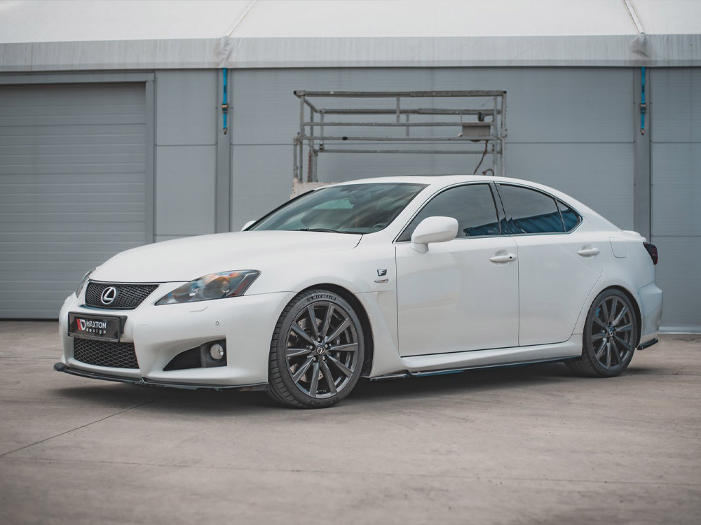 Maxton side skirts diffusers lexus is f mk2 (2007-2013) 2 Maxton side skirts diffusers lexus is f mk2 (2007-2013) - image 2