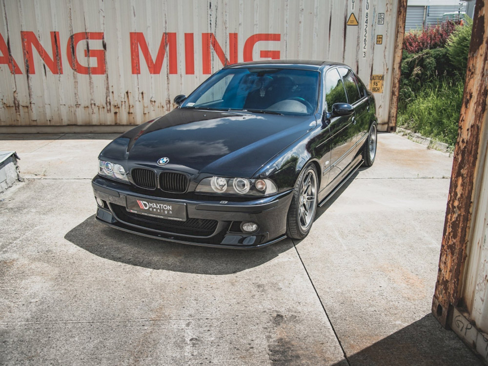 Maxton front side splitters and front splitter set bmw m5/5 m-pack e39 2 Maxton front side splitters and front splitter set bmw m5/5 m-pack e39 - image 2