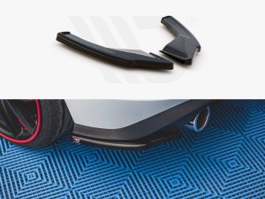 Maxton Rear Side Splitters V1 Volkswagen Golf GTI/GTE/GTD Mk8