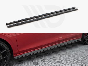 Maxton Side Skirts Diffusers V1 Volkswagen Golf GTI/GTE/GTI Clubsport/GTD/R-Line Mk8