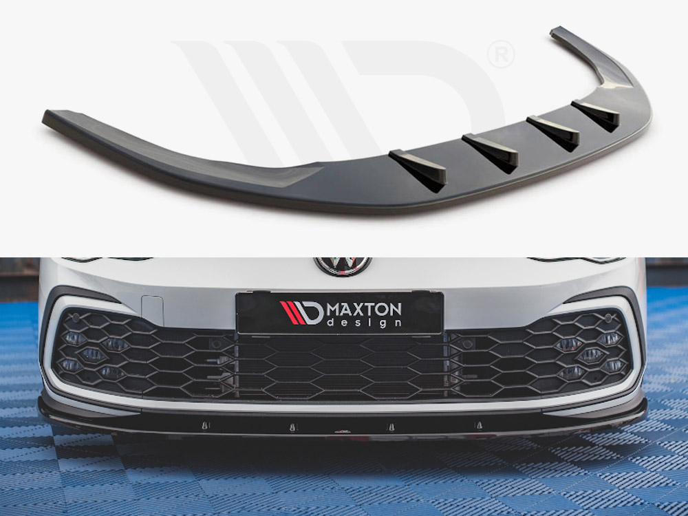 Maxton front splitter v1 volkswagen golf gti/gte/gtd/r-line mk8 1 Maxton front splitter v1 volkswagen golf gti/gte/gtd/r-line mk8