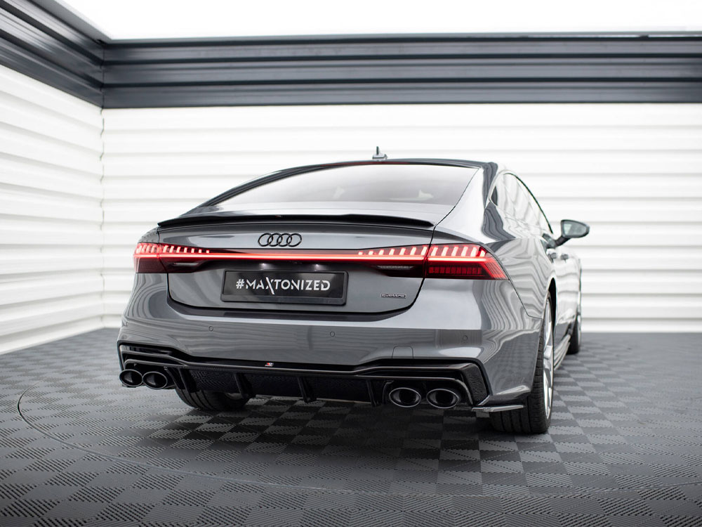 Maxton rear valance + exhaust ends imitation audi a7 s-line c8 / s7 c8 / c8 facelift models / s7 facelift models 2 Maxton rear valance + exhaust ends imitation audi a7 s-line c8 / s7 c8 / c8 facelift models / s7 facelift models - image 2