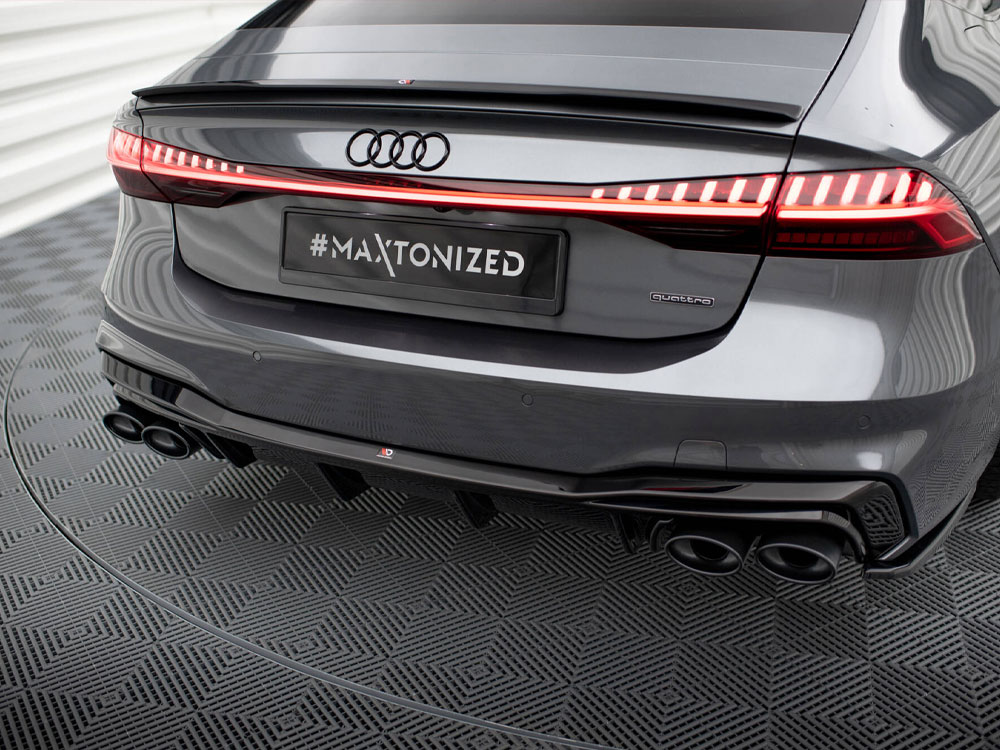 Maxton rear valance + exhaust ends imitation audi a7 s-line c8 / s7 c8 / c8 facelift models / s7 facelift models 3 Maxton rear valance + exhaust ends imitation audi a7 s-line c8 / s7 c8 / c8 facelift models / s7 facelift models - image 3