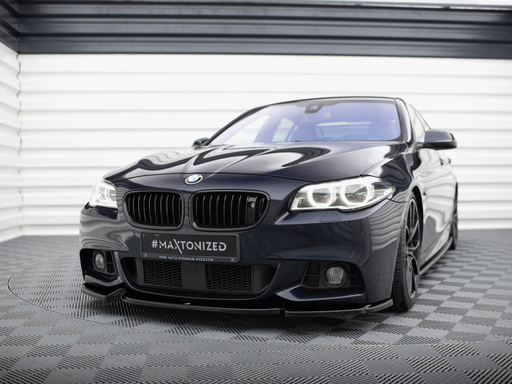 Maxton front splitter v3 bmw 5 series f10/f11 m-sport 2 Maxton front splitter v3 bmw 5 series f10/f11 m-sport - image 2