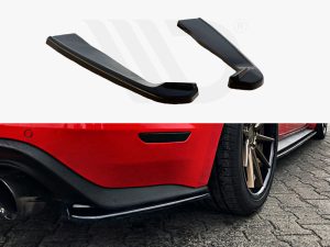 Maxton Rear Side Splitters Ford Mustang Mk6 Facelift Models (2017+)