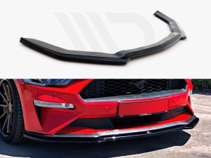 Maxton Front Splitter Ford Mustang Mk6 Facelift Models (2018+)