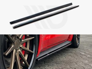 Maxton Side Skirts Diffusers Ford Mustang Mk6 Facelift Models (2017+)