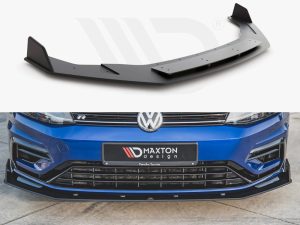 Maxton Street Pro Front Splitter V2 Volkswagen Golf R/R-Line Mk7 Facelift Models