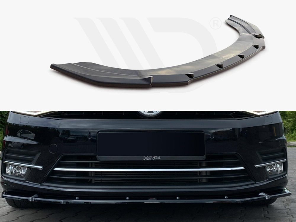 Maxton front splitter volkswagen caddy mk4 (2015-2020) 1 Maxton front splitter volkswagen caddy mk4 (2015-2020)