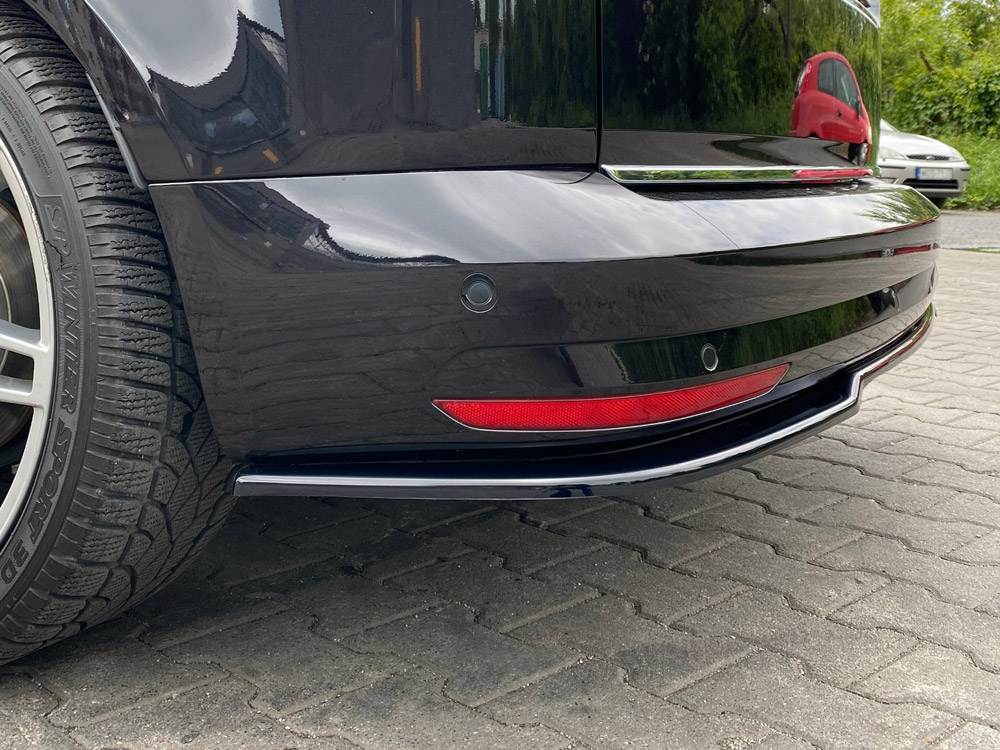 Maxton central rear splitter volkswagen caddy mk4 3 Maxton central rear splitter volkswagen caddy mk4 - image 3