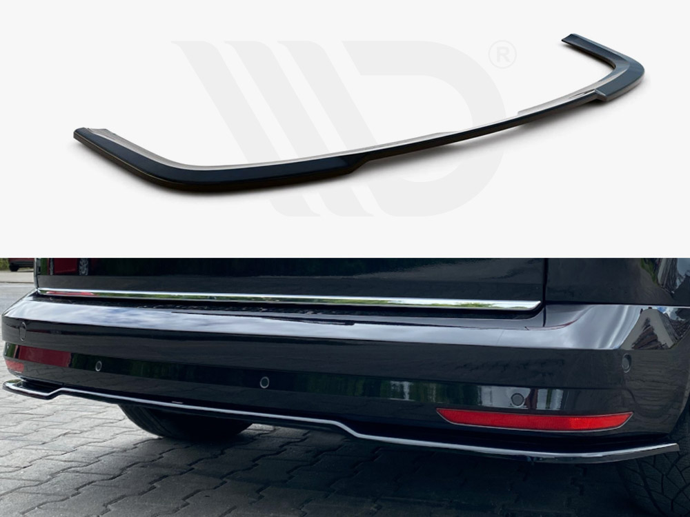 Maxton central rear splitter volkswagen caddy mk4 1 Maxton central rear splitter volkswagen caddy mk4