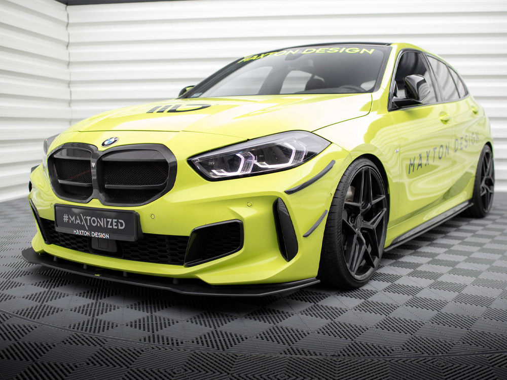 Maxton front bumper wings (canards) bmw 1 series f40 m-sport/m135i 2 Maxton front bumper wings (canards) bmw 1 series f40 m-sport/m135i - image 2
