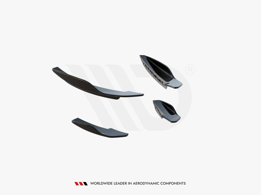 Maxton front bumper wings (canards) v2 ford fiesta mk8 st/st-line 5 Maxton front bumper wings (canards) v2 ford fiesta mk8 st/st-line - image 5