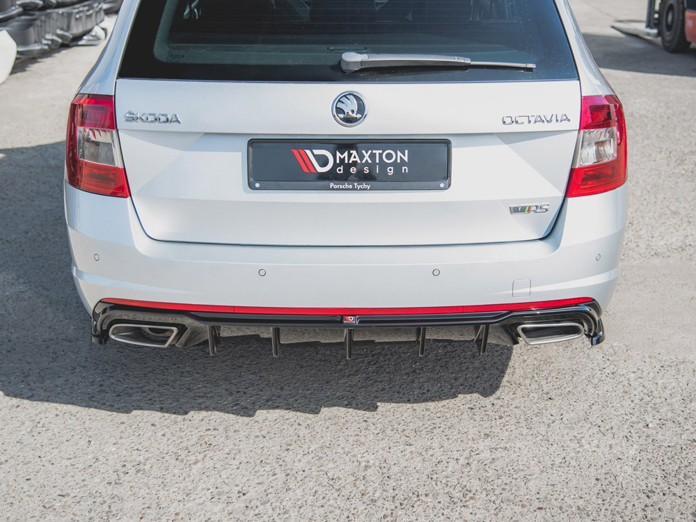 Maxton rear valance v2 skoda octavia rs mk3 / mk3 facelift models hatchback / estate (petrol) 2 Maxton rear valance v2 skoda octavia rs mk3 / mk3 facelift models hatchback / estate (petrol) - image 2