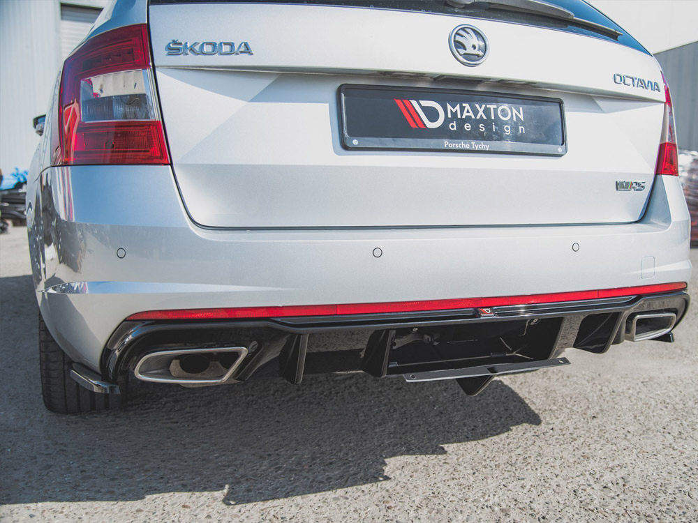 Maxton rear valance v2 skoda octavia rs mk3 / mk3 facelift models hatchback / estate (petrol) 4 Maxton rear valance v2 skoda octavia rs mk3 / mk3 facelift models hatchback / estate (petrol) - image 4