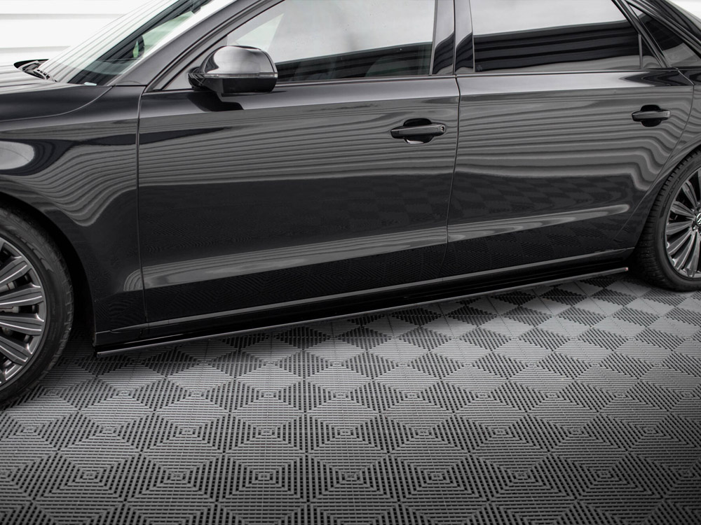 Maxton side skirts diffusers audi a8 long d4 3 Maxton side skirts diffusers audi a8 long d4 - image 3