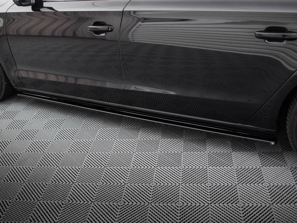 Maxton side skirts diffusers audi a8 long d4 4 Maxton side skirts diffusers audi a8 long d4 - image 4