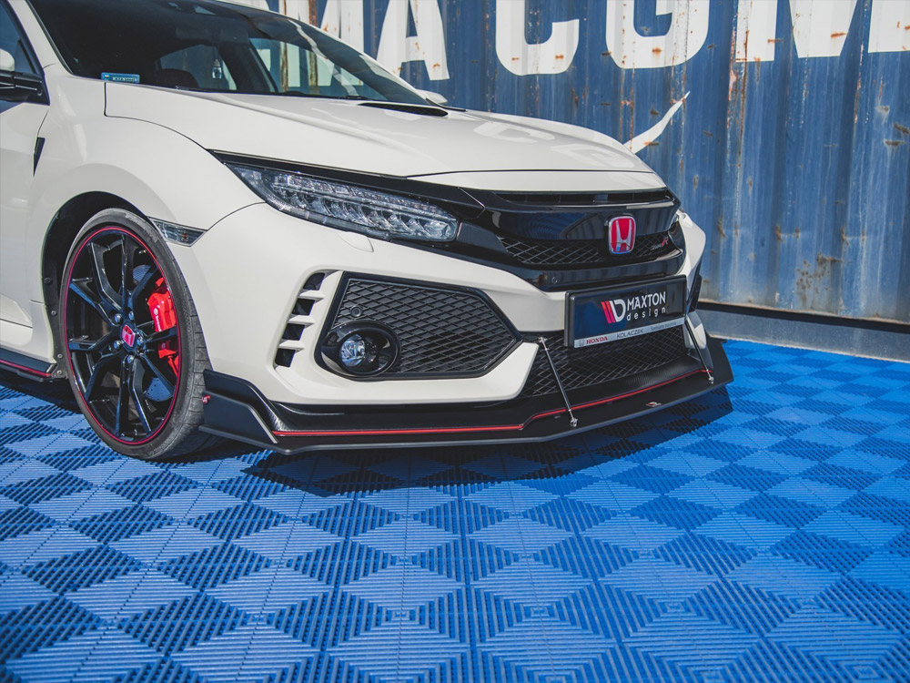 Maxton street pro front splitter honda civic mk10 type-r 4 Maxton street pro front splitter honda civic mk10 type-r - image 4