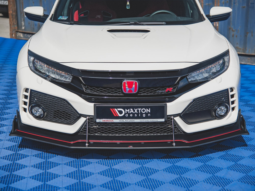 Maxton street pro front splitter honda civic mk10 type-r 3 Maxton street pro front splitter honda civic mk10 type-r - image 3