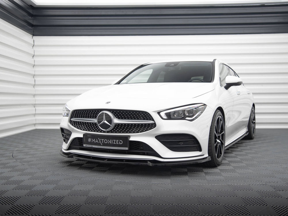 Maxton front splitter v2 mercedes-benz cla a35 amg/amg-line c118 2 Maxton front splitter v2 mercedes-benz cla a35 amg/amg-line c118 - image 2