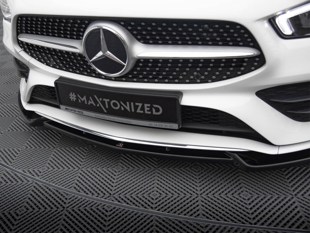 Maxton front splitter v2 mercedes-benz cla a35 amg/amg-line c118 4 Maxton front splitter v2 mercedes-benz cla a35 amg/amg-line c118 - image 4
