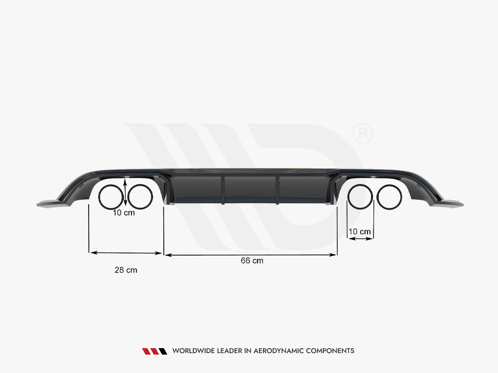 Maxton rear valance v3 volkswagen golf r mk7 facelift models 6 Maxton rear valance v3 volkswagen golf r mk7 facelift models - image 6