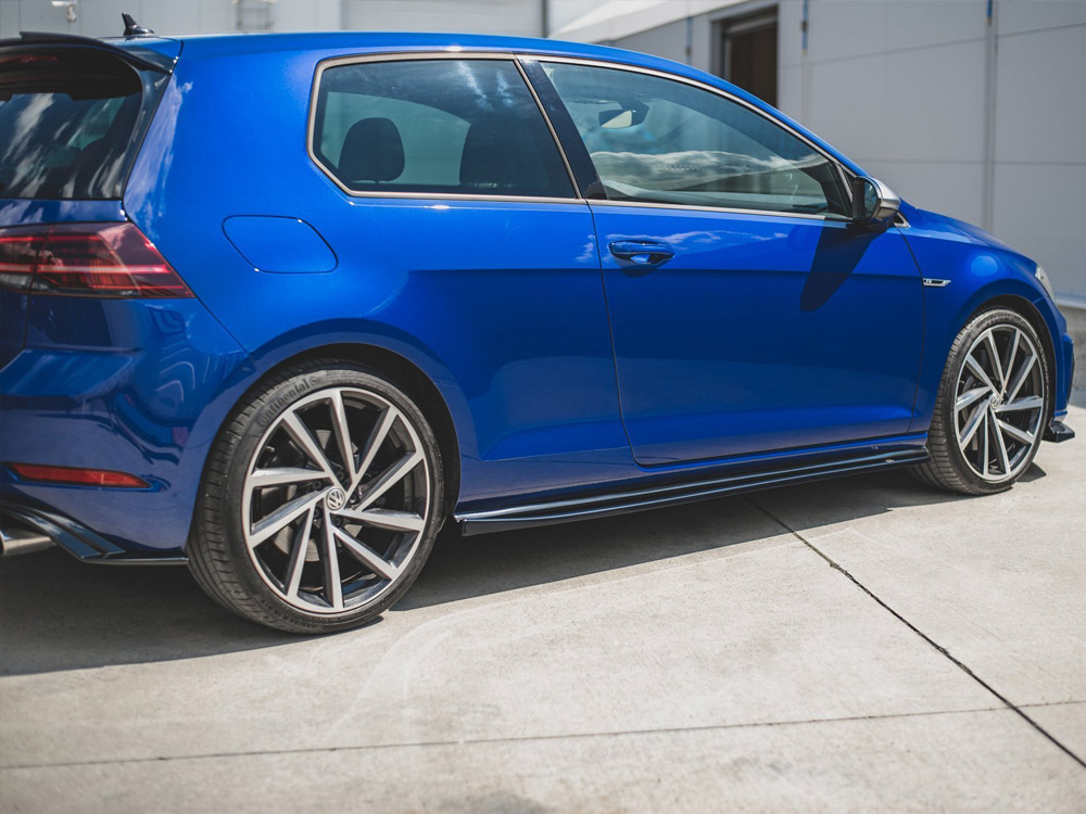 Maxton side skirts diffusers v4 volkswagen golf r/r-line mk7 facelift models 2 Maxton side skirts diffusers v4 volkswagen golf r/r-line mk7 facelift models - image 2