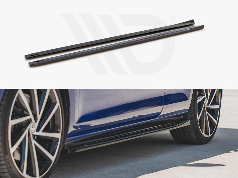 Maxton side skirts diffusers v4 volkswagen golf r/r-line mk7 facelift models 1 Maxton side skirts diffusers v4 volkswagen golf r/r-line mk7 facelift models