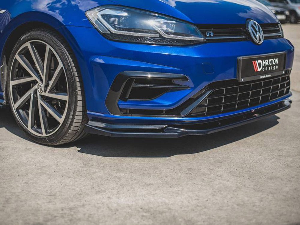 Maxton front splitter v9 volkswagen golf r/r-line mk7 (facelift models) 5 Maxton front splitter v9 volkswagen golf r/r-line mk7 (facelift models) - image 5