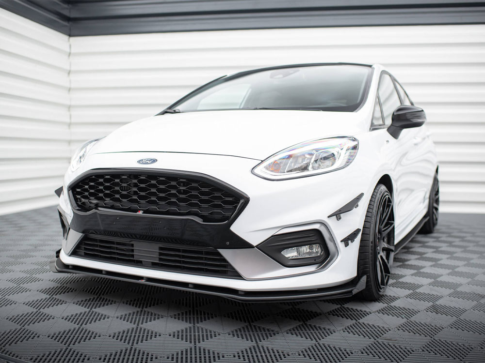 Maxton street pro front splitter + flaps ford fiesta mk8 st/st-line 2 Maxton street pro front splitter + flaps ford fiesta mk8 st/st-line - image 2