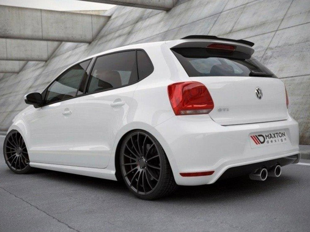 Maxton spoiler cap volkswagen polo gti/r-line mk5 2 Maxton spoiler cap volkswagen polo gti/r-line mk5 - image 2