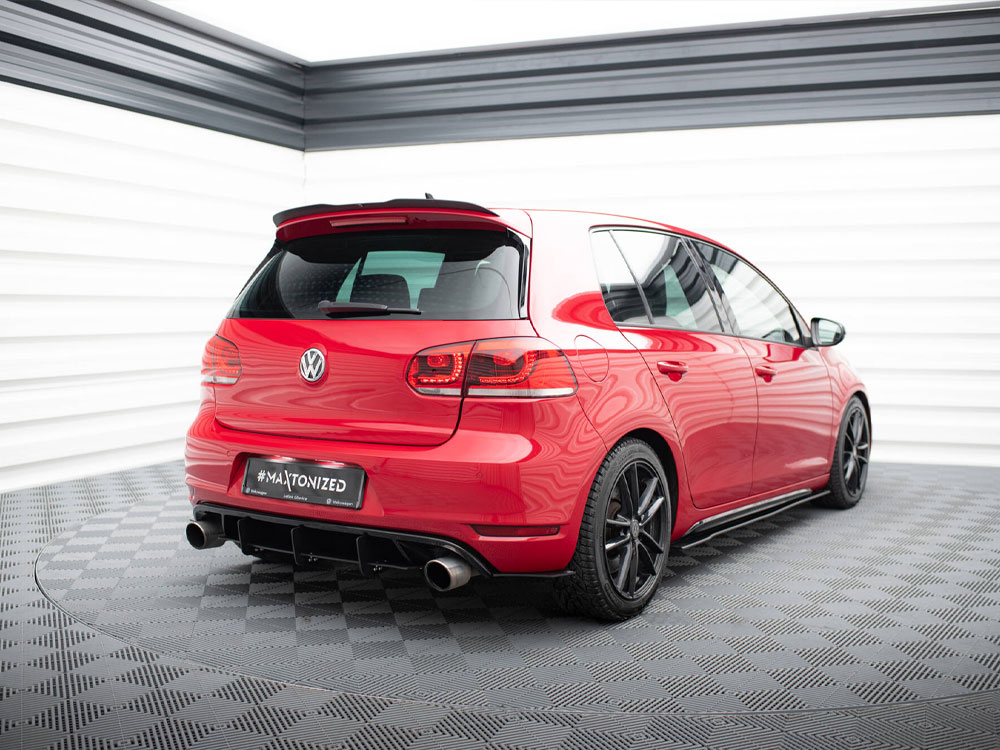 Maxton rear diffuser & rear side splitters vw golf mk6 gti / 35th anniversary 2 Maxton rear diffuser & rear side splitters vw golf mk6 gti / 35th anniversary - image 2