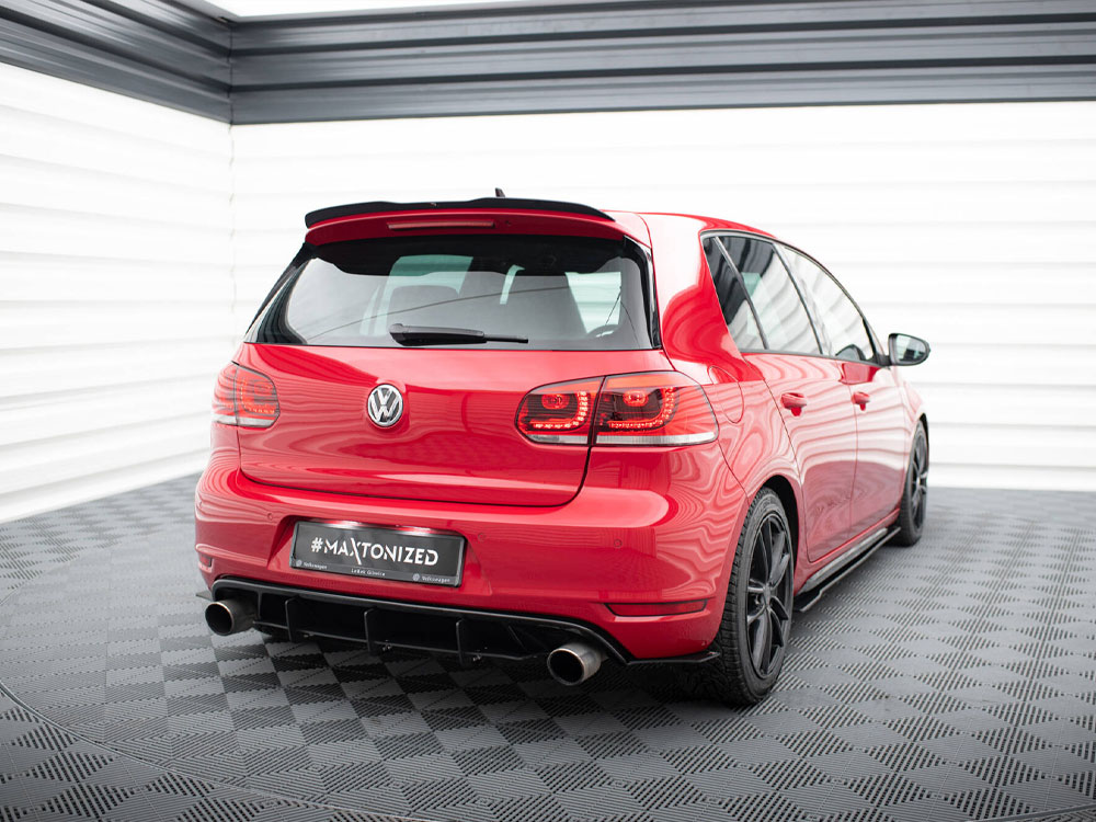 Maxton rear diffuser & rear side splitters vw golf mk6 gti / 35th anniversary 3 Maxton rear diffuser & rear side splitters vw golf mk6 gti / 35th anniversary - image 3