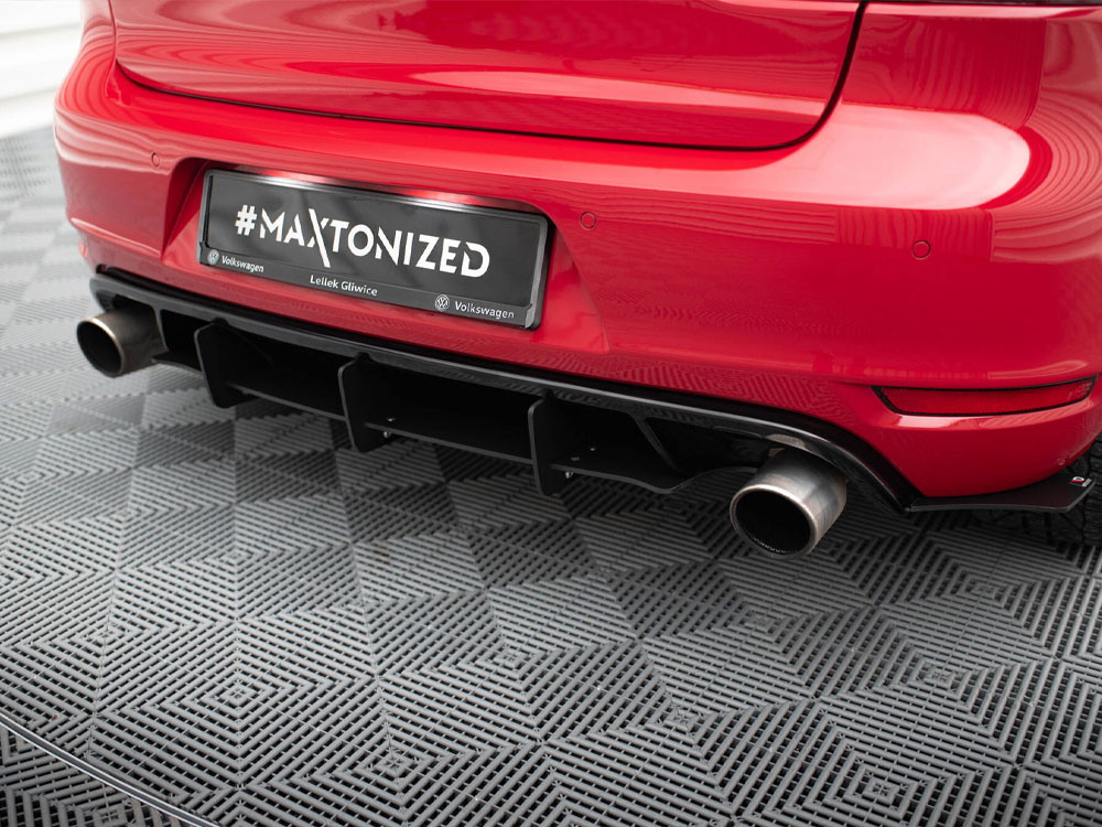 Maxton rear diffuser & rear side splitters vw golf mk6 gti / 35th anniversary 4 Maxton rear diffuser & rear side splitters vw golf mk6 gti / 35th anniversary - image 4