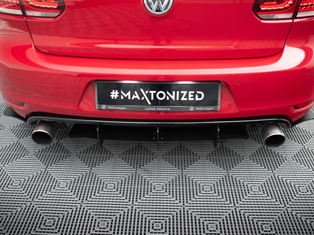 Maxton rear diffuser & rear side splitters vw golf mk6 gti / 35th anniversary 5 Maxton rear diffuser & rear side splitters vw golf mk6 gti / 35th anniversary - image 5