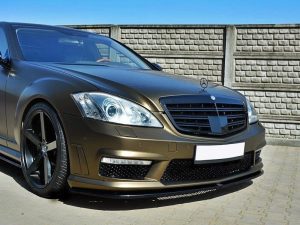 Maxton Front Splitter Mercedes S-Class W221 AMG