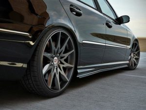 Maxton Side Skirts Diffusers Mercedes E-Class W211 AMG