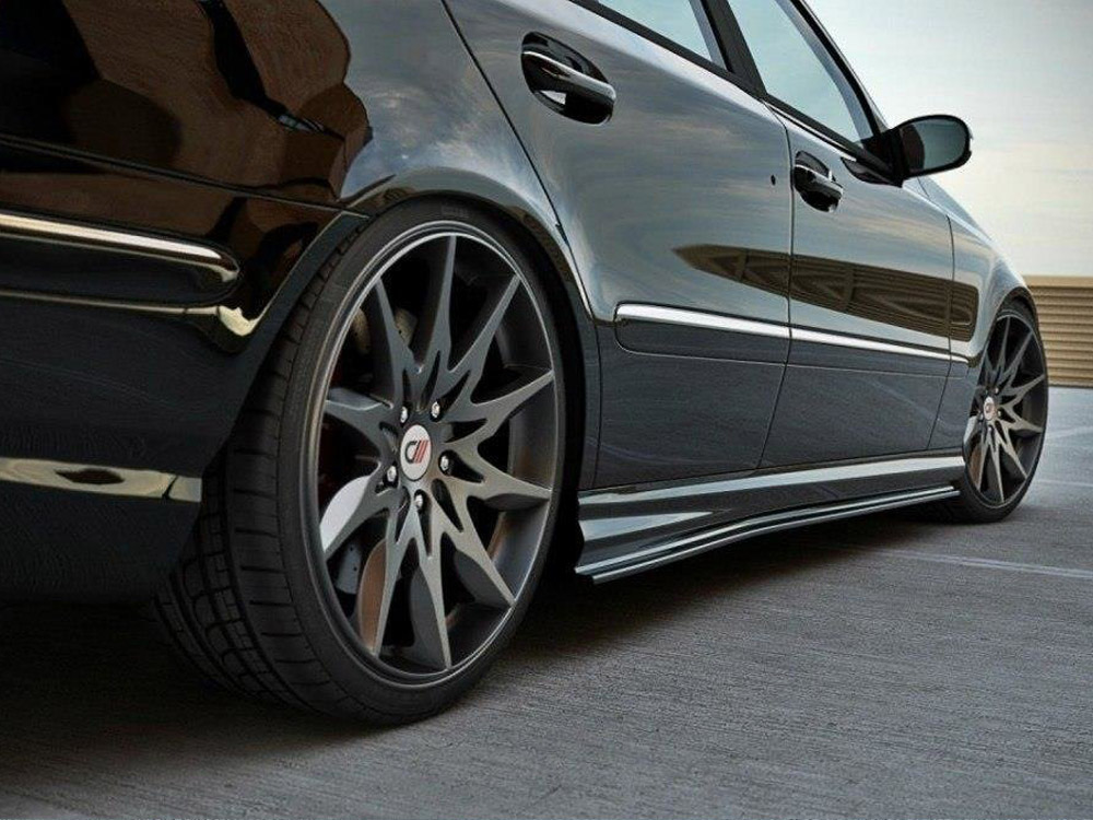 Maxton side skirts diffusers mercedes e-class w211 amg 1 Maxton side skirts diffusers mercedes e-class w211 amg