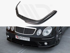 Maxton Front Splitter Mercedes E-Class W211 AMG Facelift Models