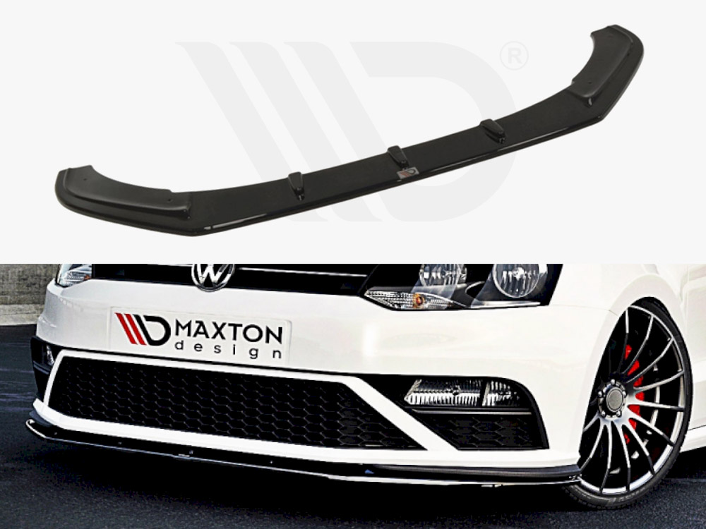 Maxton front splitter v1 volkswagen polo gti mk5 facelift models 1 Maxton front splitter v1 volkswagen polo gti mk5 facelift models