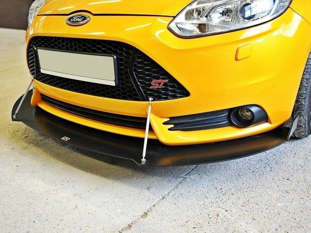 Maxton front racing splitter ford focus st mk3 (prefacelift) version 2 3 Maxton front racing splitter ford focus st mk3 (prefacelift) version 2 - image 3